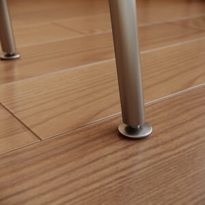 PU Vanity Stool Chair with Metal Legs