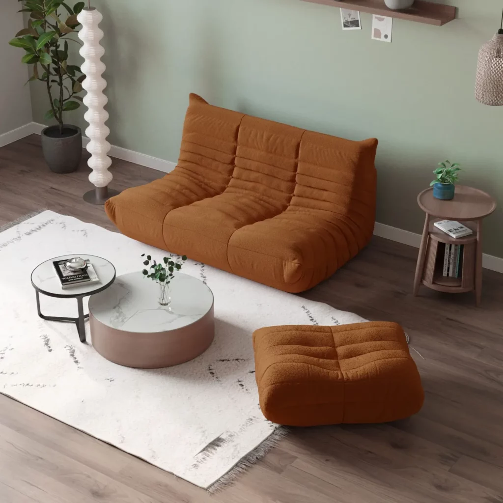 Caterpillar Floor Sofa – Modern Modular Seating Solution