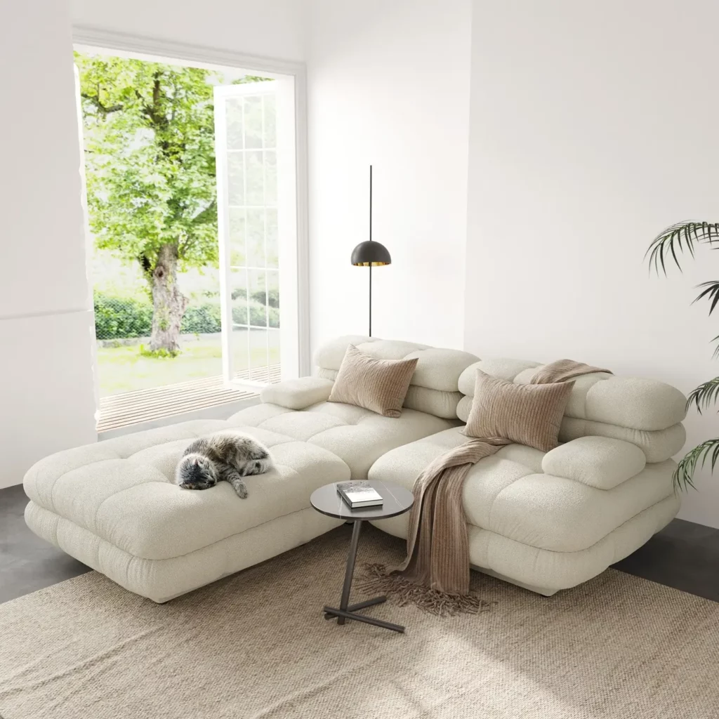 Urban 3 Seater Sofa & Ottoman – Modular Luxury Design