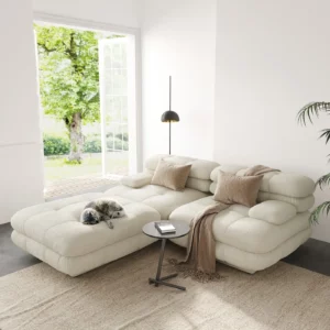 Urban 3 Seater Sofa & Ottoman – Modular Luxury Design
