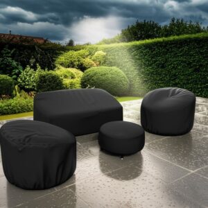 600D Tough Canvas Waterproof Outdoor Patio Furniture Covers