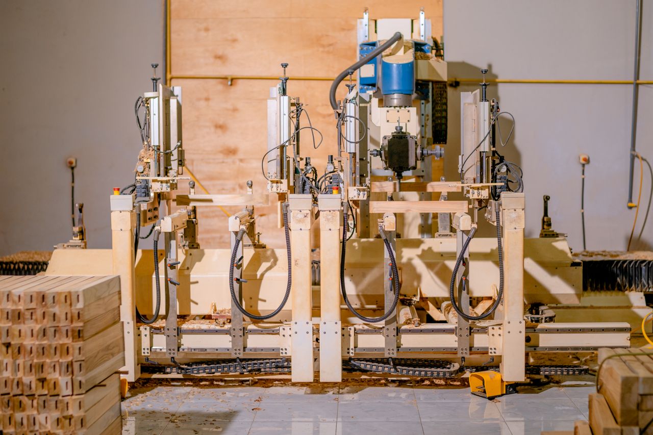 furniture factory workshop production — Solid Wood vs Engineered Wood