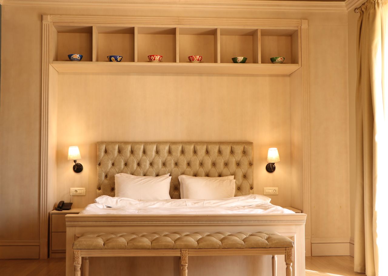 hotel furniture in a guest room — Boutique Hotel Furniture Project